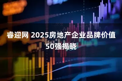 睿迎网 2025房地产企业品牌价值50强揭晓