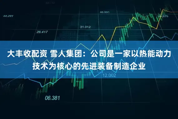 大丰收配资 雪人集团：公司是一家以热能动力技术为核心的先进装备制造企业